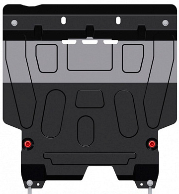 Защита картера двигателя и КПП Шериф 06.2461 V2 для Daewoo GENTRA 2